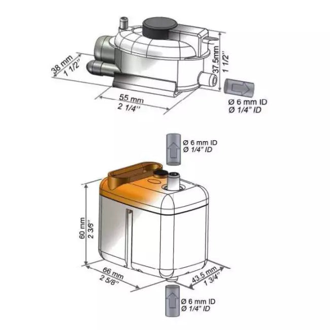 Sauermann Mini condenswaterpomp 30l/h