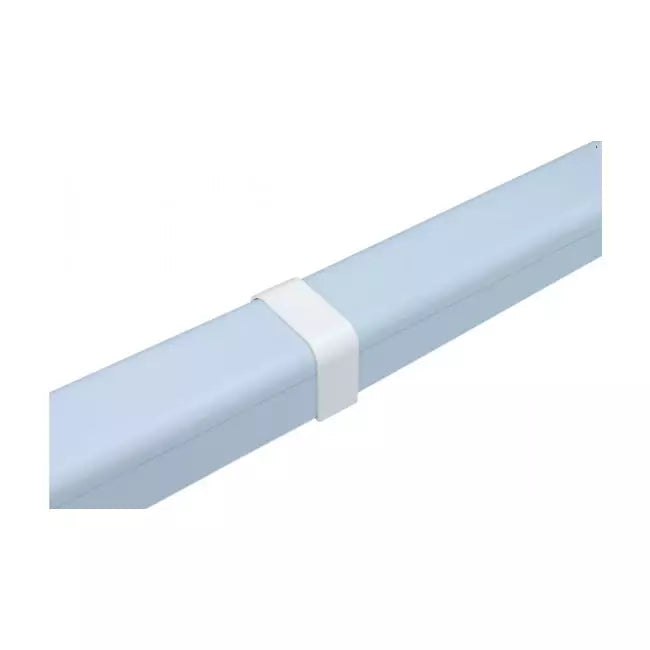 Climaplus airco leidinggoot Verbindings connector 125x75mm RAL 9010 WIT