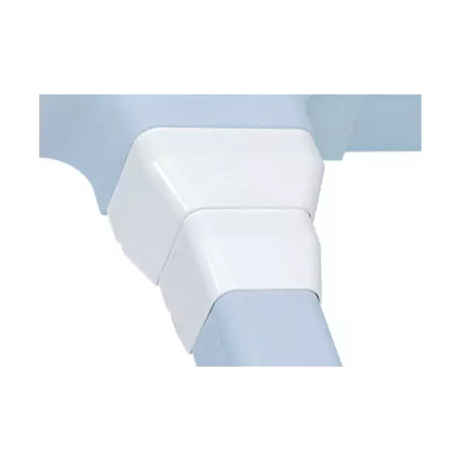 Climaplus airco leidinggoot Verloop 90x65 - 70x55mm RAL 9010 WIT