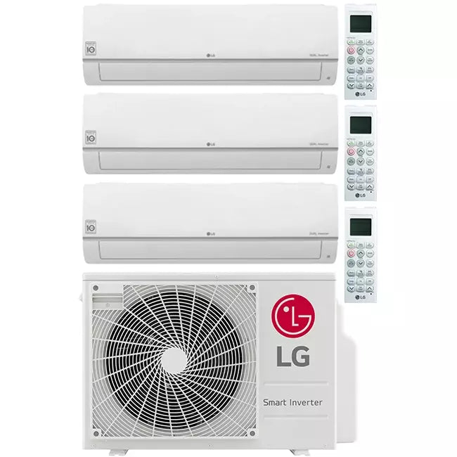LG Triple split airco MU3R21-091212 R32 1x2,5 kW + 2x3,5 kW set
