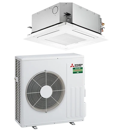 Mitsubishi Electric Cassette 60x60 single split CSFH-M60I 6,0kW set