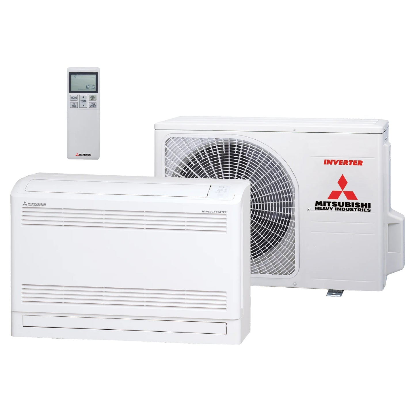 Mitsubishi vloer single-split SRF25ZS-W 2,5 kW set