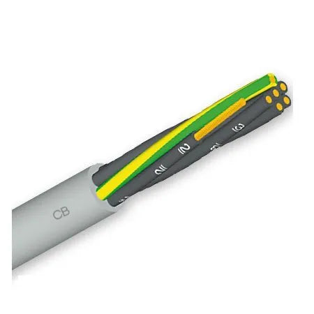 Stuurstroomkabel 4 × 1,5 mm² – 100 meter