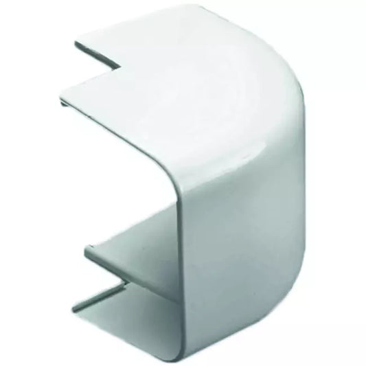 Climaplus airco leidinggoot Buitenbocht 70x55mm RAL 9010 WIT