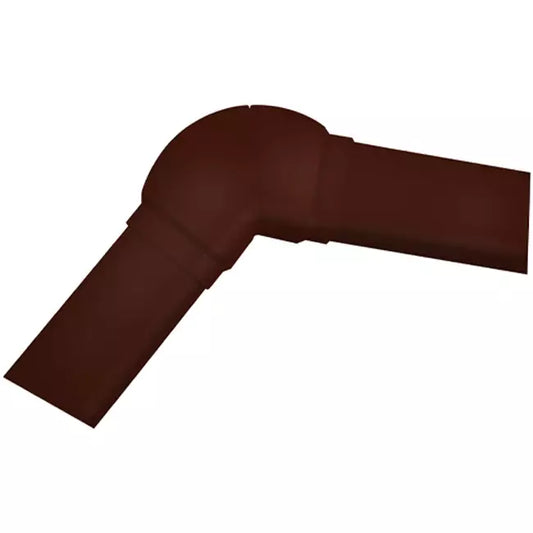 Climaplus airco leidinggoot Traploos verstelbare bocht 90x65mm RAL 8017 BRUIN