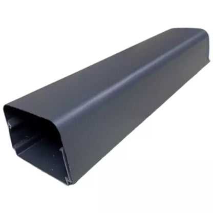 Climaplus airco leidinggoot Montage deksel 90x65mm, 2 meter RAL 7016 GRIJS