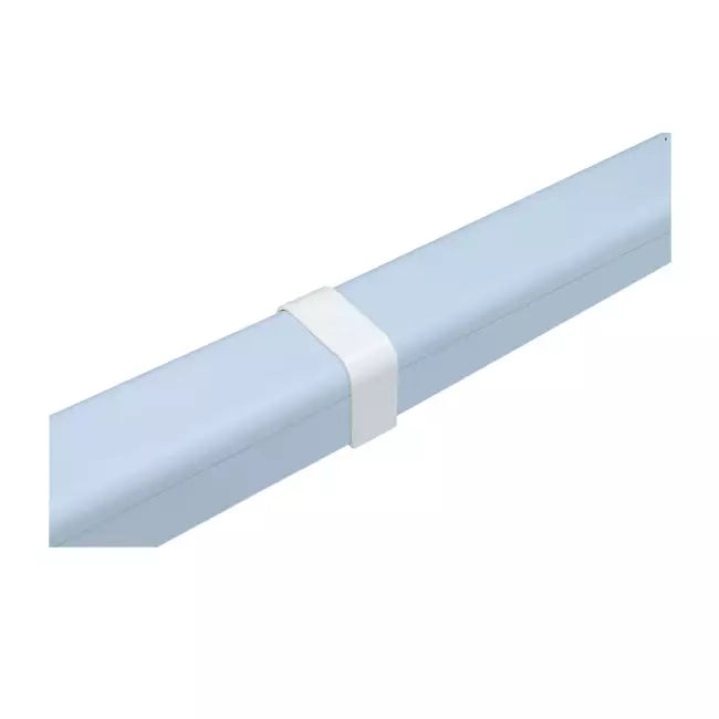 Climaplus airco leidinggoot Verbindings connector 90x65mm RAL 7016 GRIJS