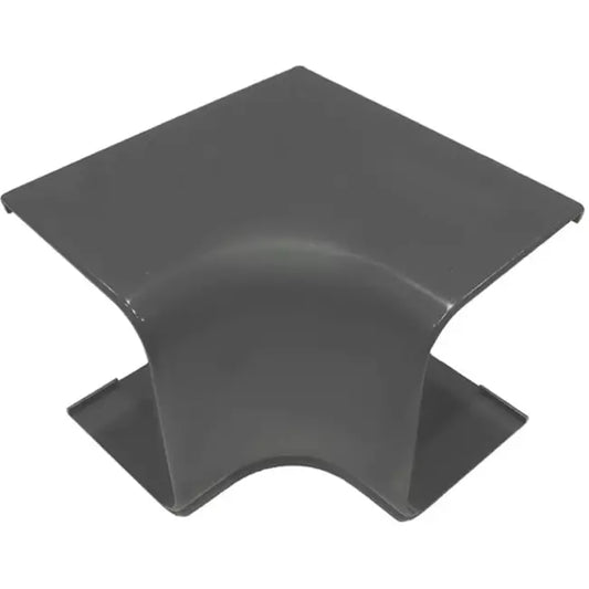 Climaplus airco leidinggoot Haakse binnenbocht 90x65mm RAL 7016 GRIJS