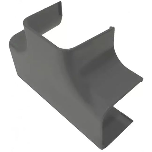 Climaplus airco leidinggoot T-stuk voor montagekanaal 90x65mm RAL 7016 GRIJS