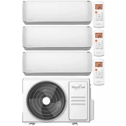 MaxiCool AURORA Triple split airco R32 3x2,5 kW set
