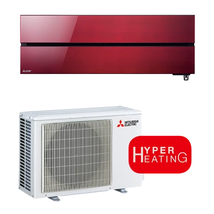 Mitsubishi Electric WSH-LN25 VGRHZ Diamond + hyper heating single split 2,5 kW set