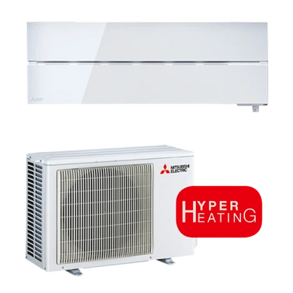 Mitsubishi Electric WSH-LN35 VGVHZ Diamond + hyper heating single split 3,5 kW set