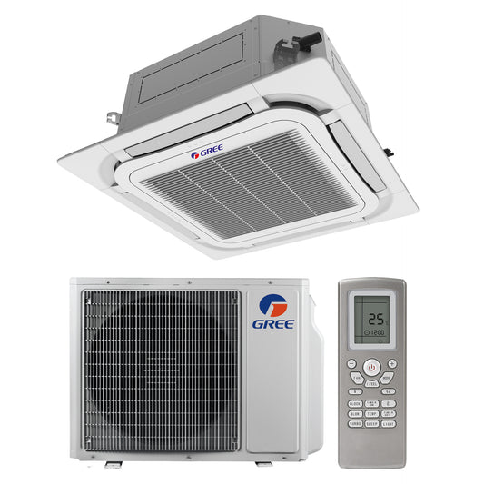 GREE Cassette airco R32 15,5 kW set