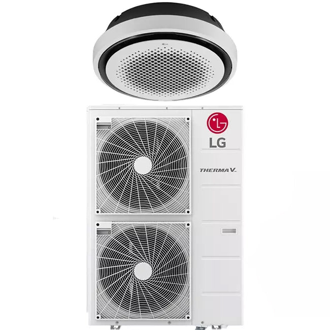 LG Cassette ROND airco met afdekplaat UT36F-S R32 11,0 kW set
