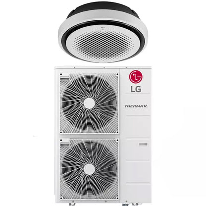 LG Cassette ROND airco met afdekplaat UT36F-S R32 11,0 kW set