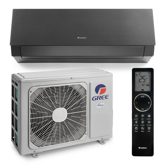 GREE Clivia wandmodel airco antraciet R32 7,1 kW set