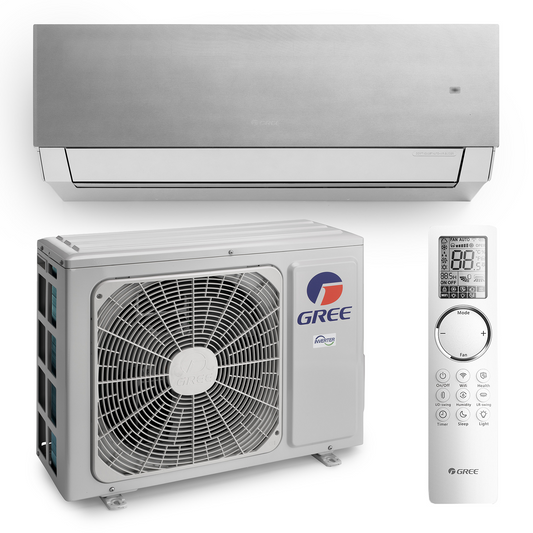 GREE Clivia wandmodel airco zilver R32 3,5 kW set