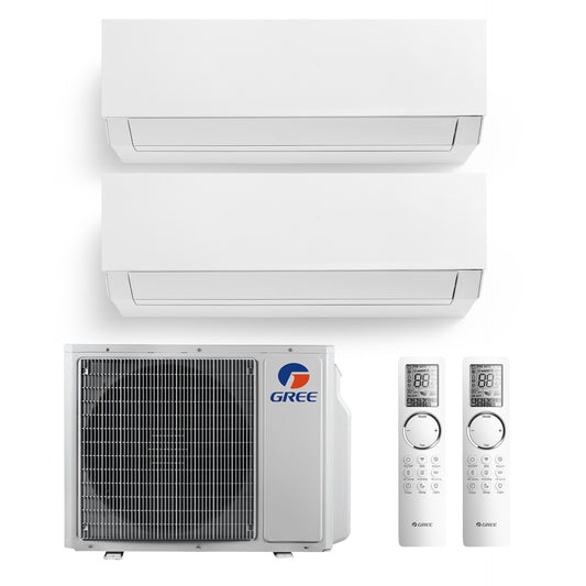 GREE Clivia multi-split airco wit R32 2,5 + 3,5 kW set