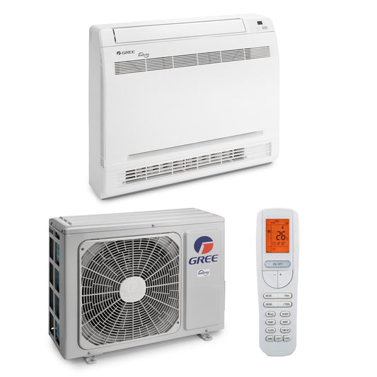 GREE Console vloermodel airco R32 5,2 kW set