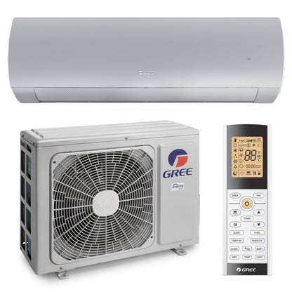 GREE Fairy wandmodel airco zilver R32 2,7 kW set