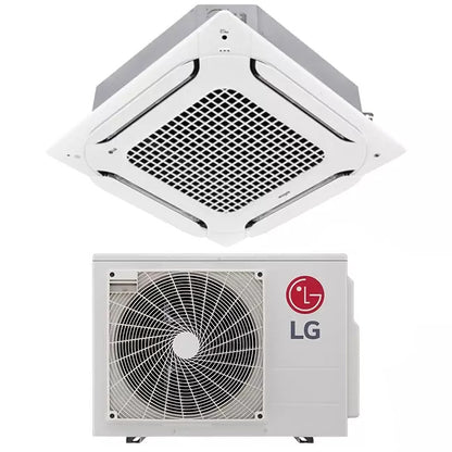 LG Cassette airco met afdekplaat CT24F-Compact R32 6,8 kW set