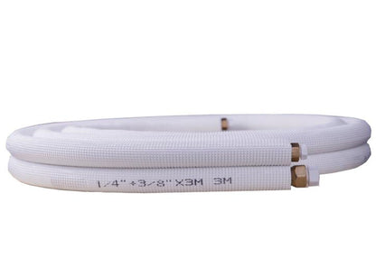 Koelleidingset met flarewartels 1/4-1/2 lengte 3 meter