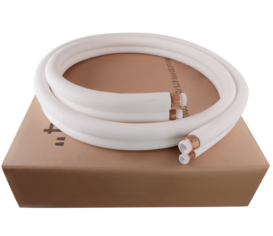 Koelleidingset met flarewartels 1/4-1/2 lengte 3 meter