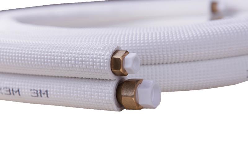 Koelleidingset met flarewartels 1/4-1/2 lengte 3 meter