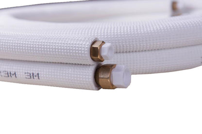 Koelleidingset met flarewartels 1/4-1/2 lengte 3 meter