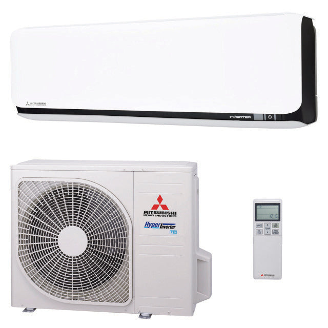 Mitsubishi Heavy Industries SRK-ZSX zwart-wit airco set