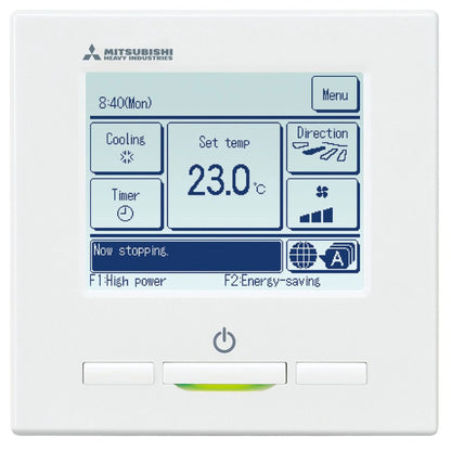 Mitsubishi Cassette 60x60 single-split FDTC60VH 6,0 kW Zwart set