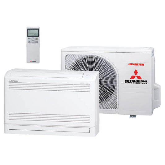 Mitsubishi vloer single-split SRF25ZS-W 2,5 kW set
