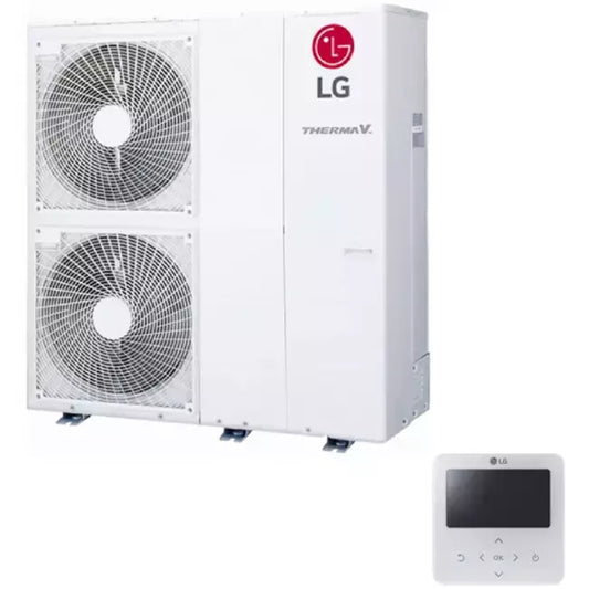 LG Therma-V Monobloc S warmtepomp 380V R32 12,0 kW